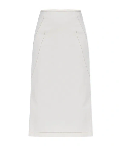 Dries Van Noten Skirt In White