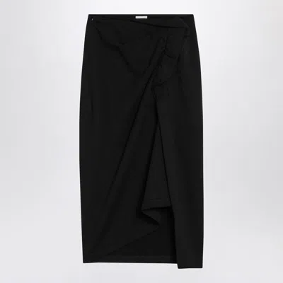 DRIES VAN NOTEN DRIES VAN NOTEN SKIRT WITH DRAPING