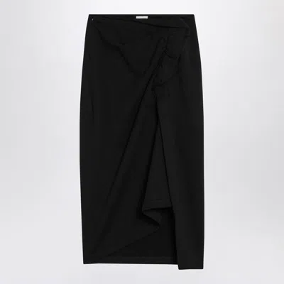 DRIES VAN NOTEN DRIES VAN NOTEN SKIRT WITH DRAPING