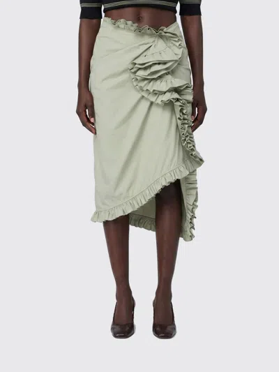 Dries Van Noten Skirt Woman  In Green