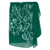 Dries Van Noten Sequin-detail Midi Skirt In Green