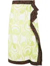 Dries Van Noten 01830 Sun Bis 8273 Skirt Clothing In Green