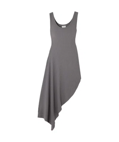 Dries Van Noten Sleeveless Dress In Gray