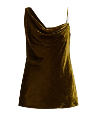 Dries Van Noten Sleeveless Top In Green