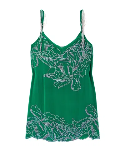 Dries Van Noten Sleeveless Top In Green