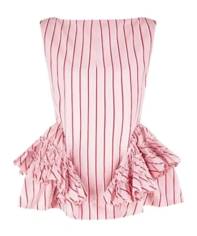 Dries Van Noten Sleeveless Vest In Pink