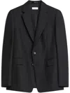 Dries Van Noten Slim-cut Blazer In Black