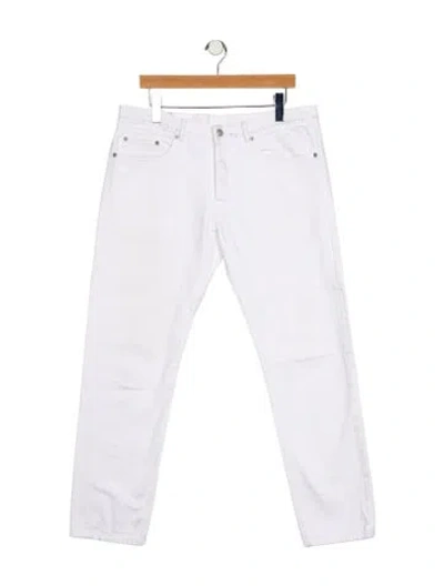 Pre-owned Dries Van Noten Slim Fit Jeans In Blue