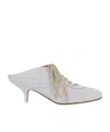 Dries Van Noten Slingback High-heeled Sandals In White