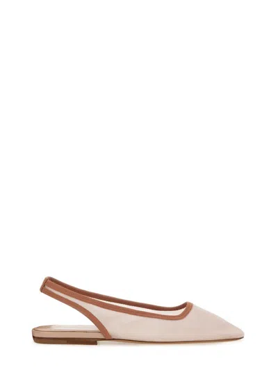 Dries Van Noten Woman Ballet Flats Blush Size 8 Textile Fibers In Pink