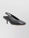 Dries Van Noten Slingback Pumps With Pointed Toe And Kitten Heel In Animal Print