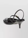 Dries Van Noten Slingback Sandals With Buckle And Kitten Heel In Black