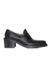 Dries Van Noten Woman Loafers Black Size 10 Leather In Black
