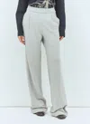 Dries Van Noten Wide Shoulder Joggers With In Grey