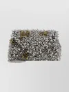 Dries Van Noten Small Chain Strap Beaded Clutch Bag