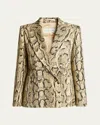 Dries Van Noten 1417 W.w. Jacket In Neutral
