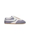 Dries Van Noten Contemporary Low Top Sneakers With Rubber Sole In Blue