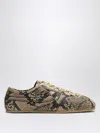 Dries Van Noten Printed Leather Low-top Sneaker
