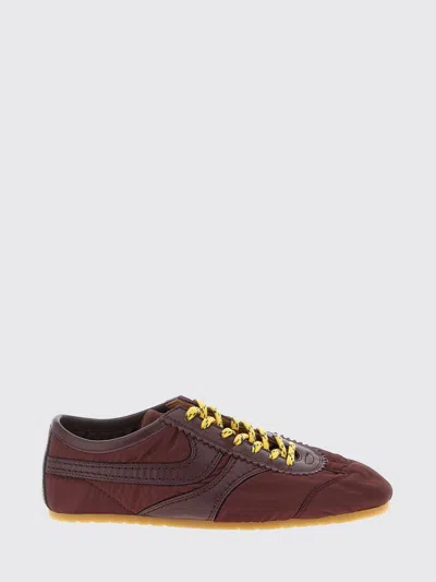 DRIES VAN NOTEN SNEAKERS DRIES VAN NOTEN WOMAN COLOR BURGUNDY,H65631050