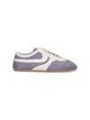 Dries Van Noten Contemporary Low Top Sneakers With Rubber Sole In Blue