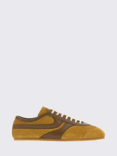Dries Van Noten Sneakers Woman Color Ocher In Brown