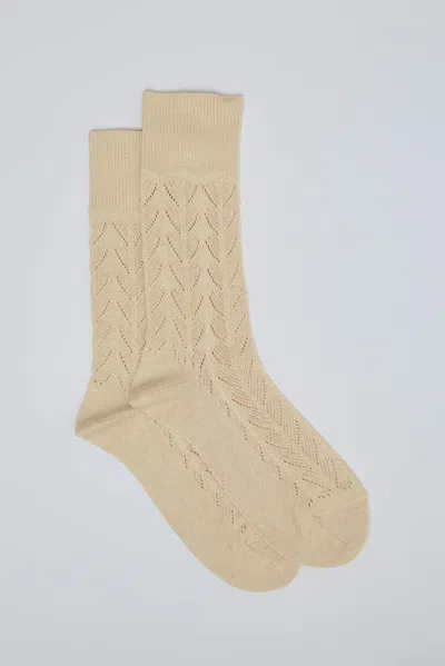 Dries Van Noten Sock M.k. In Neutral