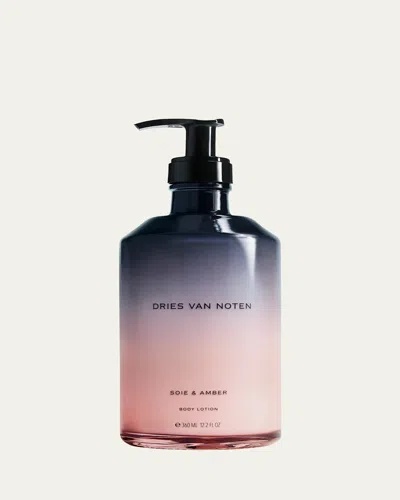 Dries Van Noten Soie & Amber Body Lotion, 12.2 Oz. In Transparent