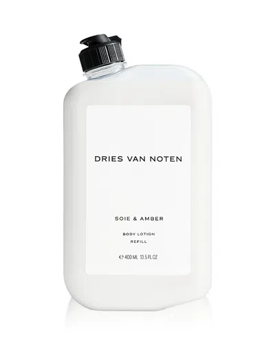 Dries Van Noten Soie & Amber Body Lotion Refill 13.5 Oz. In White