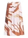 Dries Van Noten Women Soni Printed Midi Skirt In Multi