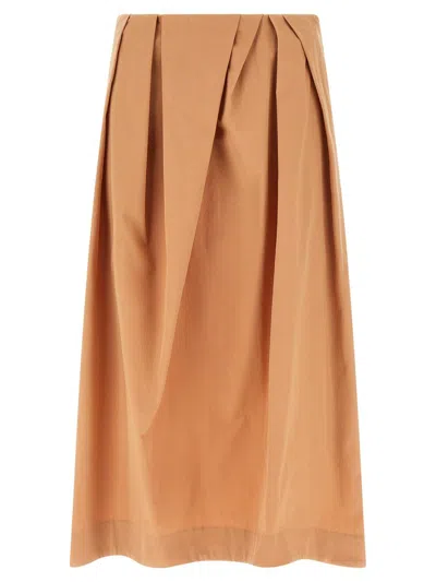 Dries Van Noten Sonista Skirt In Neutral