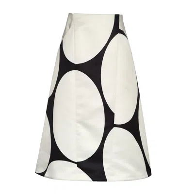 Dries Van Noten Sosy Geometric Print Midi Midi Skirt In Multi