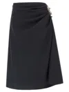 Dries Van Noten Sovora' Skirt In Black