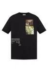 Dries Van Noten Cotton Jersey T-shirt With Print In Black