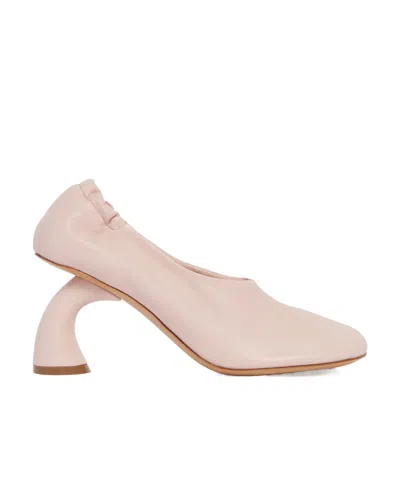 Dries Van Noten Square Toe High Heels In Pink