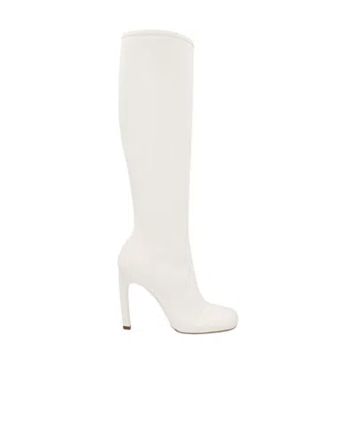 Dries Van Noten Squared Toe Thigh-high Boots