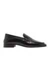 Dries Van Noten Square-toe Leather Loafers In Multi