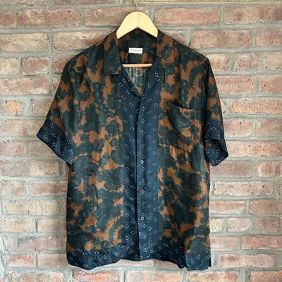 Pre-owned Dries Van Noten Ss18 Carltone Shirt 'paisley' In Multi