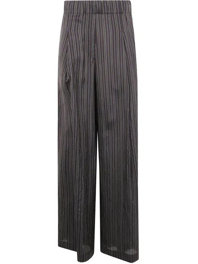 Dries Van Noten "stack" Pants Clothing In Blue