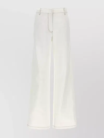 Dries Van Noten Stitched Contrast Pockets Belt Loops