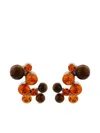Dries Van Noten Stone Pin Earrings In Multi
