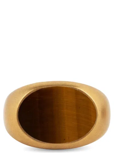 DRIES VAN NOTEN DRIES VAN NOTEN 'STONE SIGNET' RING