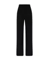 Dries Van Noten 'classic Pleated Straight Leg Trousers' In Black