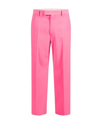 Dries Van Noten Straight Casual Pants In Pink