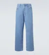 Dries Van Noten Jeans Dalla Gamba Ampia Pickerby In Denim Uomo In Blue