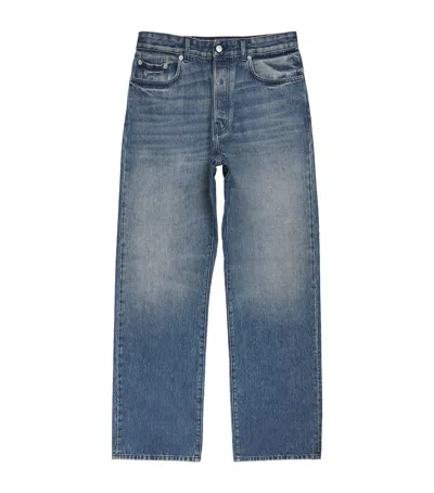 Dries Van Noten Straight Jeans In Blue