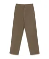 Dries Van Noten Straight-leg Casual Pants In Green
