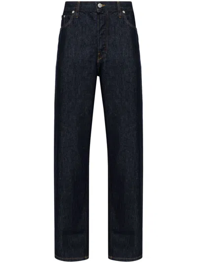 Dries Van Noten Pine Straight-leg-jeans In Black