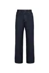 Dries Van Noten Belt-loop Jeans In Blue