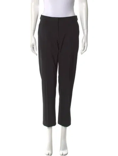 Pre-owned Dries Van Noten Straight Leg Pants In Black