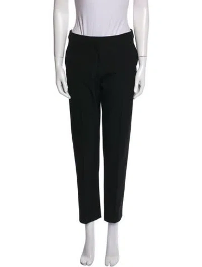 Pre-owned Dries Van Noten Straight Leg Pants In Black